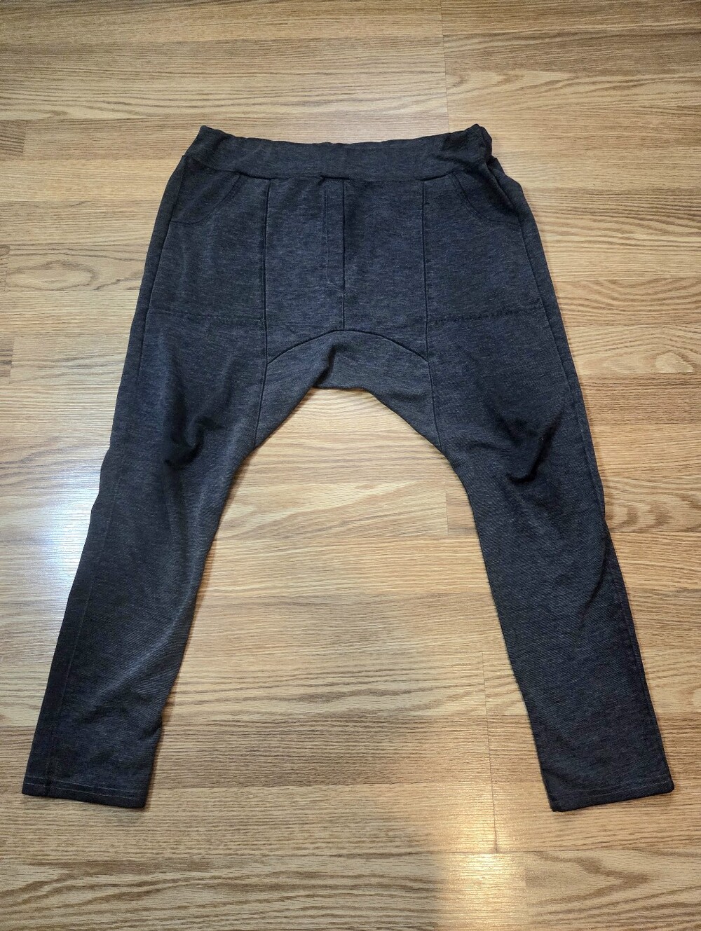 Dark Gray Dropcrotch Sweatpants